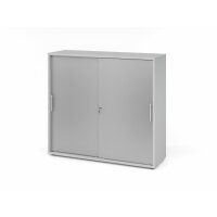 Schiebetürenschrank 3 OH RE Grau/Si gallery