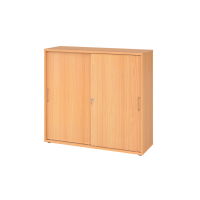 Schiebet&uuml;renschrank 3 OH BS Buche/Buche