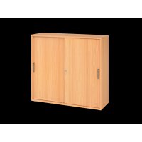 Schiebetürenschrank 3 OH SG Buche/Buche