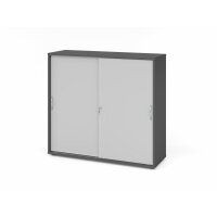 Schiebetürenschrank 3 OH BM Graphit gallery