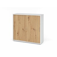 Schiebetürenschrank 3 OH BS Wei&szl gallery