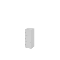Schliessfachschrank 3OH Grau,3xDS
