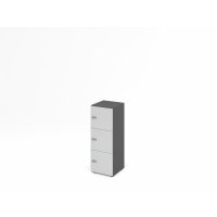 Schliessfachschrank 3OH Graphit/Grau,3xZ gallery