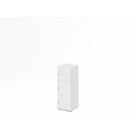 Schliessfachschrank 3OH Weiss,3xDS gallery
