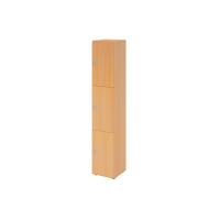 Schliessfachschrank 6OH Buche,3xZS gallery