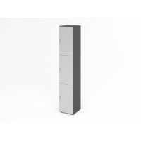 Schliessfachschrank 6OH Graphit/Grau,3xD gallery