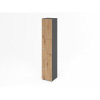 Schliessfachschrank 6OH Graphit/Ast.,3xZ gallery