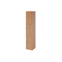 Schliessfachschrank 6OH Nussbaum,3xDS gallery