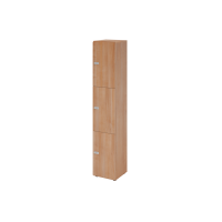 Schliessfachschrank 6OH Nussbaum,3xZS gallery