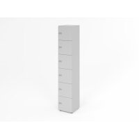 Schliessfachschrank 6OH Grau,6xZS gallery