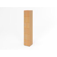 Schliessfachschrank 6OH Buche,6xZS gallery