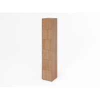 Schliessfachschrank 6OH Nussbaum,6xDS gallery