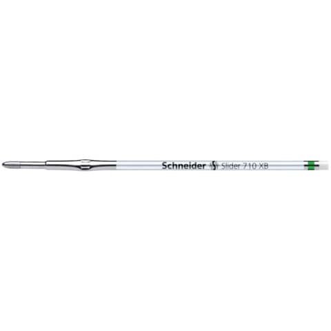 Schneider Slider 710 XB Kugelschreiberminen XB 10 St. grün, 10 St.