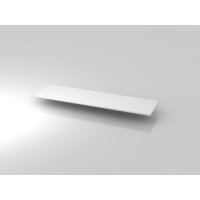 Abdeckplatte 160,5 cm weiß gallery