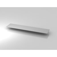 Abdeckplatte 200,5x43,5cm Grau