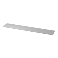 Abdeckplatte 240,5x43cm Grau