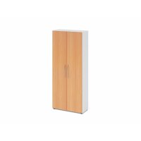 Schrank 5 OH, 34,6cm tief BM Weiß/ gallery