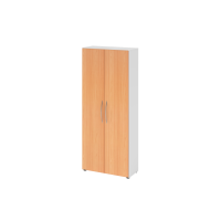 Schrank 5 OH, 34,6cm tief BM Weiß/ gallery