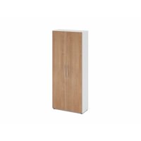 Schrank 5OH 34,6cm tief BM Weiß/Nu gallery