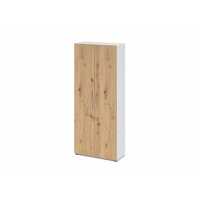Schrank 5OH 34,6cm tief BM Weiß/As gallery