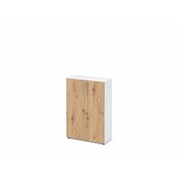 Schrank 3OH 34,6cm tief BM Weiß/As gallery