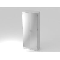 Schrank 5OH mit Sockelbl. SG Weiß/ gallery