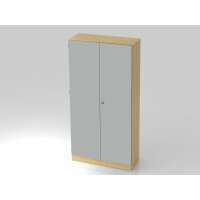 Schrank 5OH,Sockelbl. SG Ahorn/Silber gallery