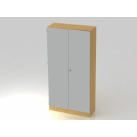 Schrank 5OH,Sockelbl. SG Buche/Silber gallery