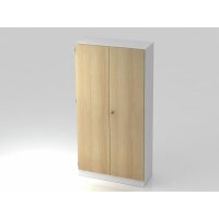 Schrank 5OH,Sockelbl. SG Weiß/Eich gallery