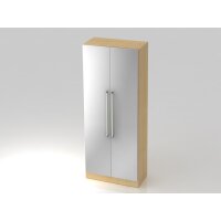 Schrank 5OH mit Sockelbl. CE Ahorn/Silbe gallery