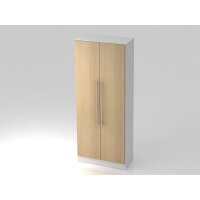 Schrank 5OH mit Sockelbl. RE Weiß/ gallery