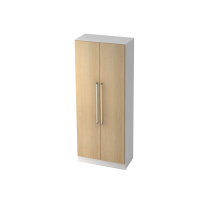 Garderobenschrank 5OH,SO-Bl. CE Weiß/Ei