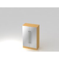 Schrank 3OH mit Sockelbl. CE Buche/Silbe gallery