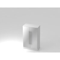 Schrank 3OH mit Sockelbl. RE Weiß/ gallery