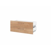 Schubladen 80 cm, 1 OH, BS, Nussbaum gallery