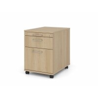 Rollcontainer 58cm,1Schub,1HR,Schl.BS Ei gallery