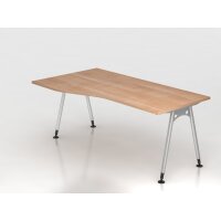 Schreibtisch A-Fuß 180x100/80cm Nu gallery