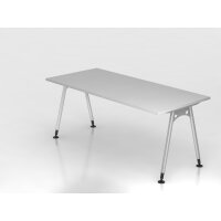Schreibtisch A-Fuß 180x80cm Grau gallery