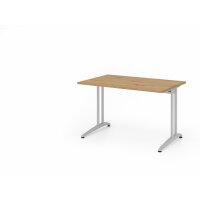 Schreibtisch C-Fuß 120x80cm Asteic gallery