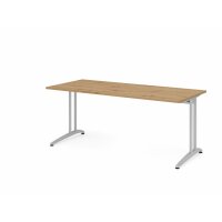Schreibtisch C-Fuß 180x80cm Asteic gallery