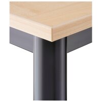 Vierfusstisch DQ12 Ahorn/schw. gallery