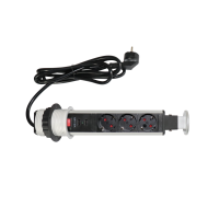 Steckdose 3xStrom, 2xUSB, Tower
