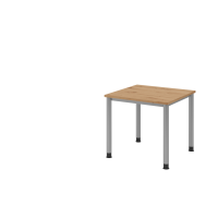 Schreibtisch 4-Fuß - 80 x 68-76 x 80