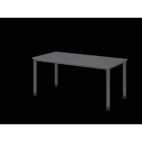 Schreibtisch 4Fuß-rd.160x80cm