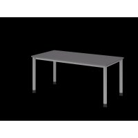 Schreibtisch 4Fuß-rd.160x80cm