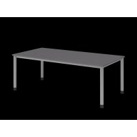 Schreibtisch 4Fuß-rd.200x100cm