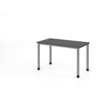 Schreibtisch 4Fuß-rd.120x67cm Grap gallery