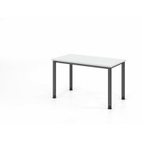 Schreibtisch 4Fuß-rd.120x67cm Wei& gallery