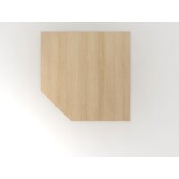 Verkettungsplatte trapezf./STF Eiche/Gra gallery