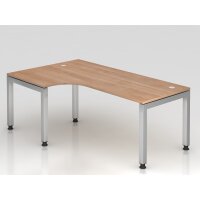 Winkeltisch U-Fu&szlig; eckig 200x120cm...